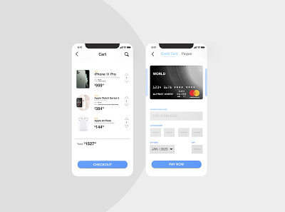 Credit Card Checkout - Daily UI #002 checkout daily ui graphic design page design ui ui ux ui design ui designer uidesign uiux user interface design