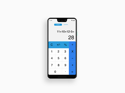 Calculator Design - Daily UI #004