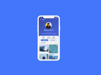 User Profile - Daily UI #006