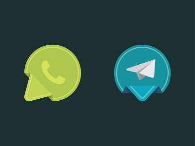 lets talk chat flat icon logo message simple talk telegram ui whatsapp