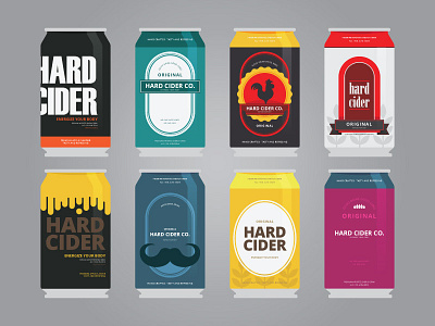Cider Can Design Template alcohol beer business can cider drink fermented flat fresh hard cider holiday marketing promotion promotional material soda soda can template summer template tequila