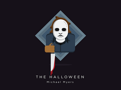 Michael Myers character icon illustration michaelmyers vector