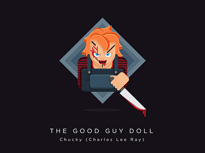 Chucky character chucky icon illustration vector