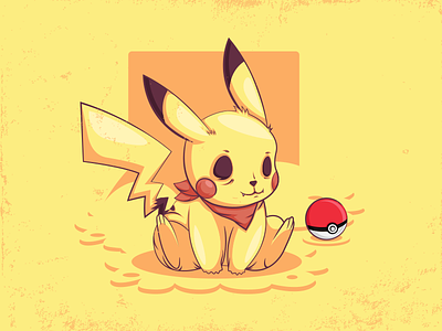 Pikachu digitalart illustration pikachu pokemon