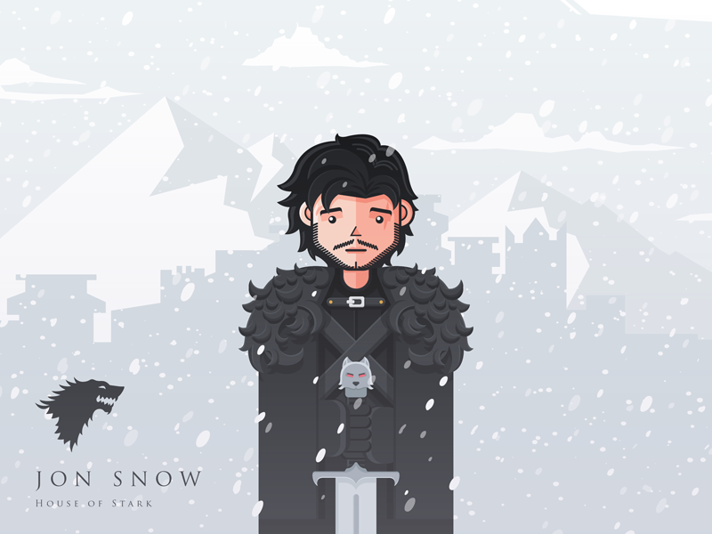 Jon Snow by uyo66 on Dribbble