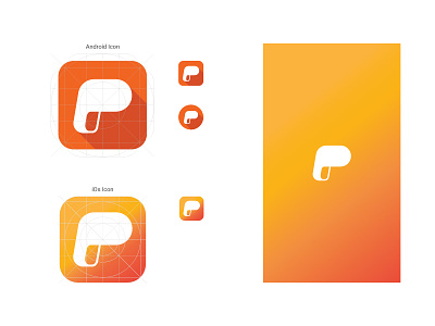 PayTren Apps Icon android apps design digital icon ios logo mobile ui ux