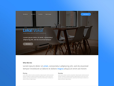 Lokal-Vokal Microsite