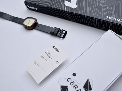 Kalpa Wooden Watch - Brand Identity branding design illustration logo design minimalist packaging product watch