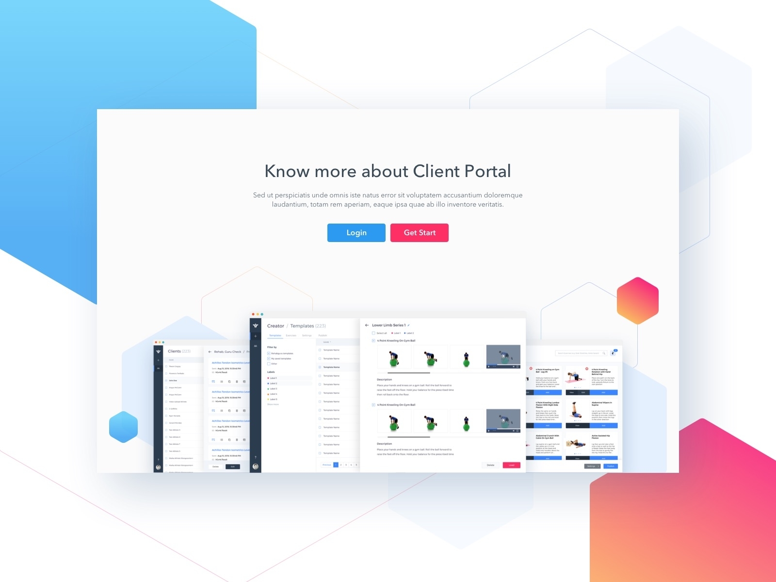 Client Portal Section By Bayu Wiranagara On Dribbble