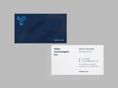 Business Card Design branding branding identity design logo design software tech