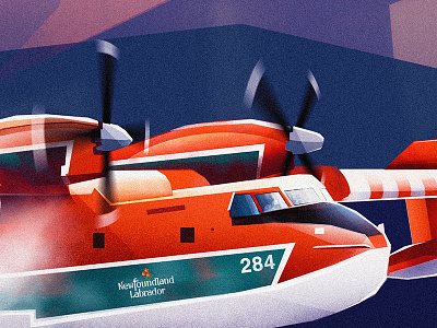 [WIP] Bombardier CL 415 Water Bomber airplane orange plane water waterbomber work in progress