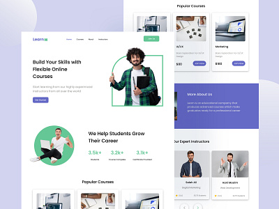 Educational Landing page