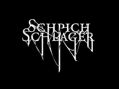 SCHPICHSCHLAGER logo V2 bw logo logotype typography