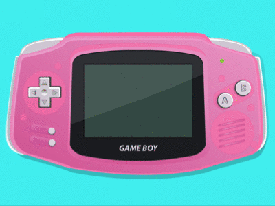 Lets Play!~ adventure debut dribbble game gameboy hello pixel thanks video