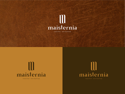 M logo design branding design graphic design leather logo logodesign m logo minimal sign