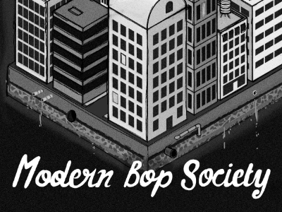 modern bop society type typography