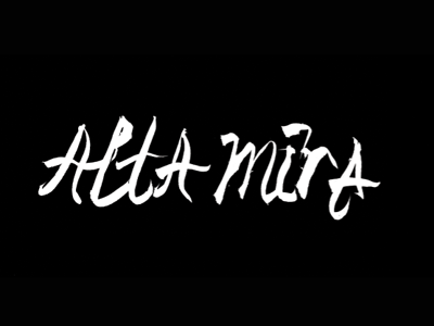 altamira brush logo type