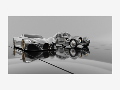 Bugatti Atlantic 3d atlantic bugatti car design cars