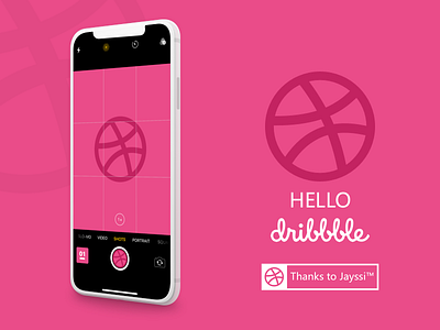 Hello Dribbble ! debuts design dirbbble hello iphone shots sketch