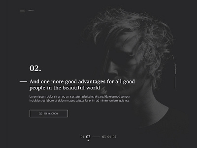 O'key Dives Website art black clean fashion fullscreen minimal ui ux web website white