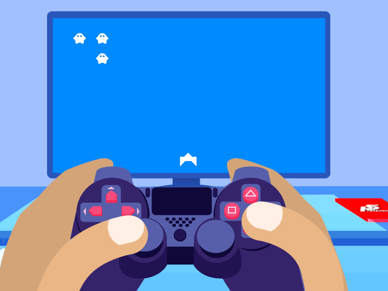 PS4 gaming by Daryl.Motion on Dribbble