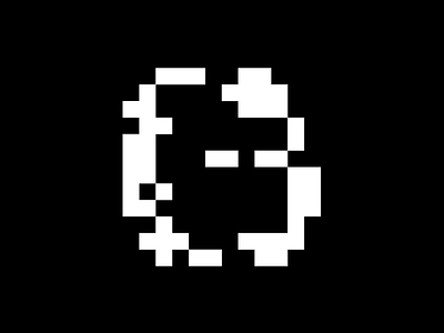 Blot ios logo pixel