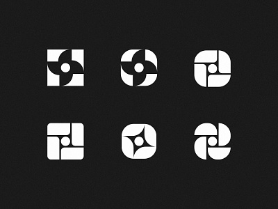 Shape Design Experiment brand identity branding geometric logo logo design logo marks logos minimal minimalism shape design