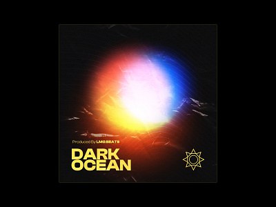 Dark Ocean | Cover Art album art brutalism cd cover cover art dj electro music electronic graphic design music music band music studio print studio