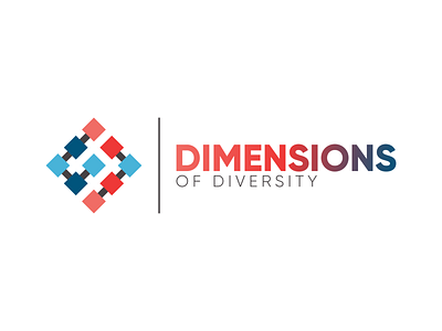 Dimensions Of Diversity typography