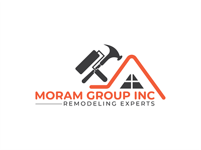 MORAM GROUP INC Remodeling Experts typography