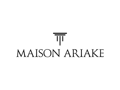 MAISON ARIAKE typography