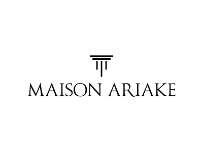 MAISON ARIAKE typography