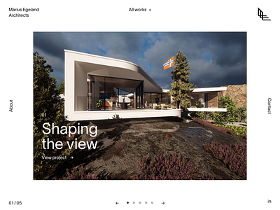 Marius Egland - Architects javascript webflow