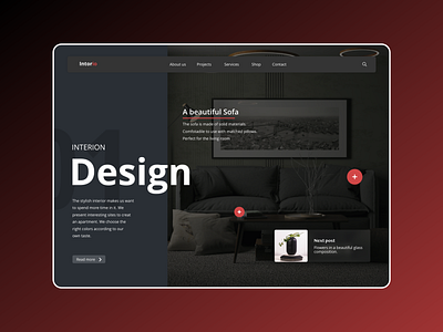 Web design shot