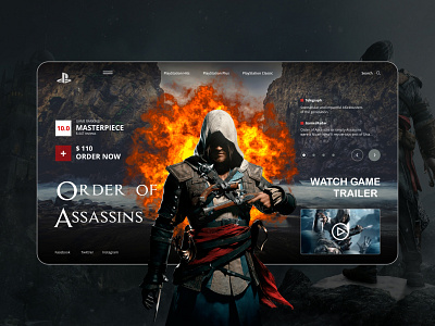 Assassins 2022 web design shot 3d animation app design branding design dranbing editorial editorial lsyout flat graphic design illustration logo motion graphics type tyupe layout ui vector web design