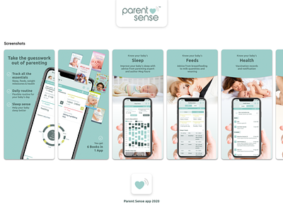 Parent Sense - App Release assets app app assets app design app release app store app store assets app store icon baby app parent app parent sense