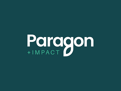 Paragon +Impact Logo logo paragon sdg un