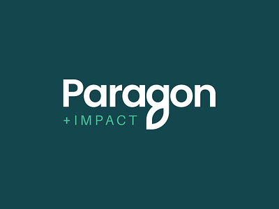 Paragon +Impact Logo