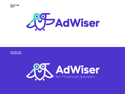 AdWiser Logo financial adviser logo logo design own