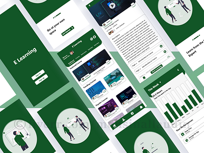 E-Learning App | UI/UX Design