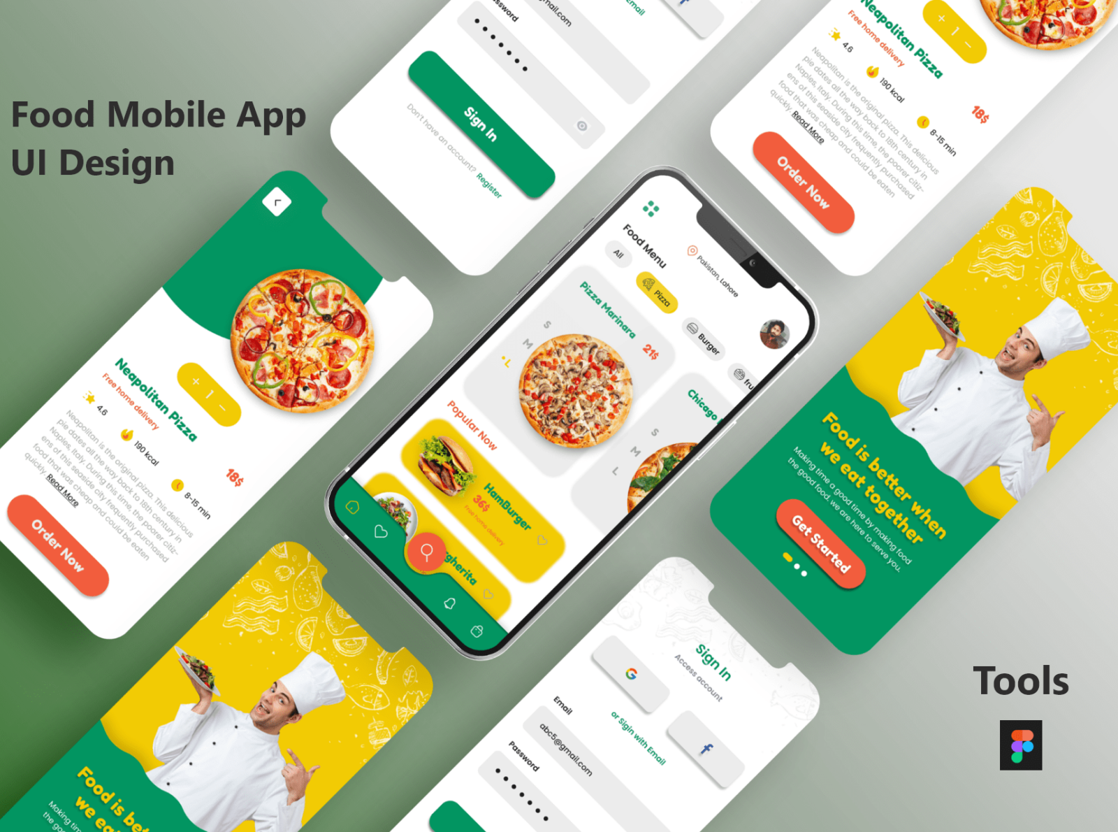 Fast Food Mobile App | UI/UX Design by Mohsin Allaudin on Dribbble