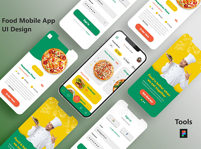 Fast Food Mobile App | UI/UX Design adobexd app appdesign design fastfood figma mobileapp mobiledesign ui uidesign uiux uiuxdesign ux uxdesign