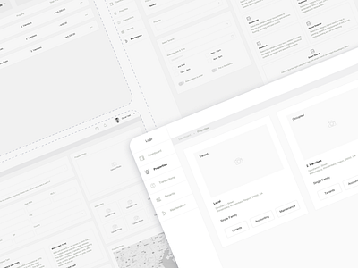 Wireframing for Real Estate Software - SaaS