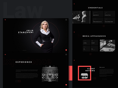 Landing Page for a Lawyer