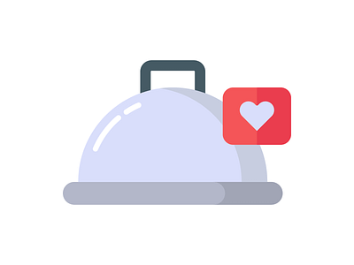 Food Feedback - Online Food Icon set illustration