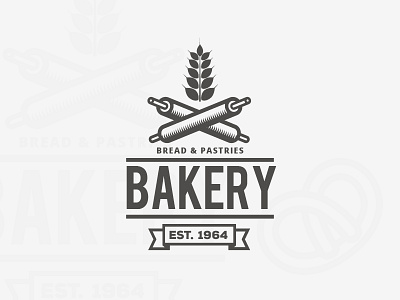 Flat Bakery Label