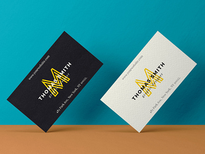 Realistic Business Card Mock-Up #01 business card design mock up photoshop product template