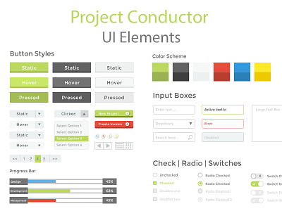 User Interface Branding Styleguide