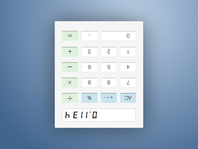 Daily UI 004 | Calculator 004 buttons calculator daily ui fun text