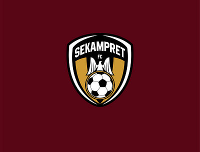 Sekampret FC logo graphic design logo